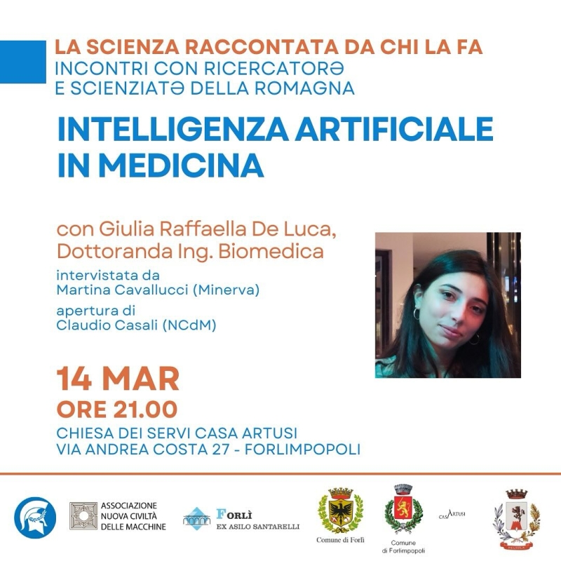 La scienza raccontata da chi la fa: Intelligenza Artificiale in Medicina